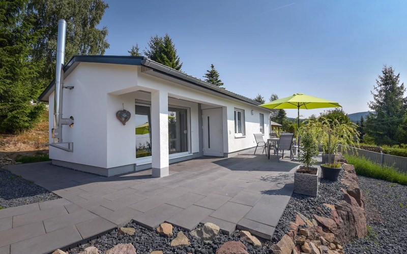 Ferien mit Hund im Rennsteig. Ferienhaus Adlersberg ein geschmackvoll